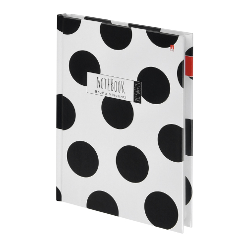 Записная книжка А6 т/о 80л Альт Black white New3-80-005/45