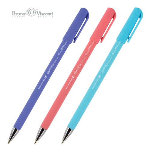 Ручка шар BV SlimWrite Joy 20-0053 0.5мм син