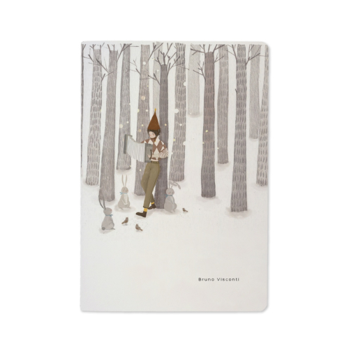 Тетрадь А5 40л Winter Forest 7-40-244 Bruno Visconti