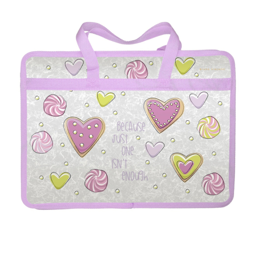 Папка с ручками А4 Альт 14-034/08 Сладкое настроение  Пончики