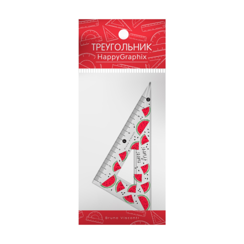 Треугольник 30гр 10см BV Happygraphix  Fresh & fruity  Арбуз 45-0018/01