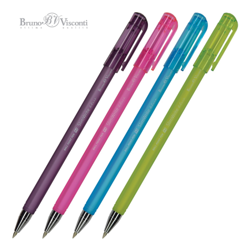 Ручка шар BV SlimWrite Creative 20-0019  0.5мм син