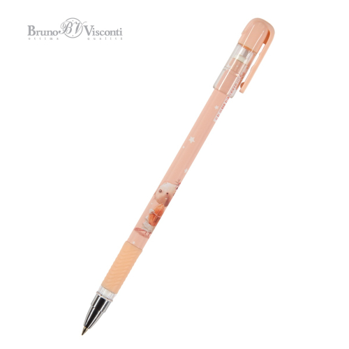 Ручка шар BV MagicWrite Forest dream Мышка с орешком 20-0240/30 0.5мм син