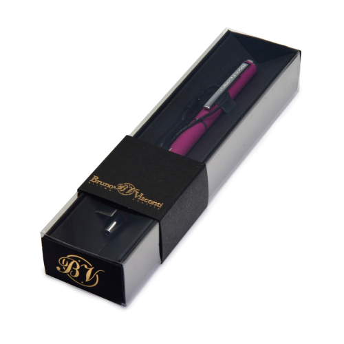 Ручка шар поворот BV Palermo короб 20-0250/044 бордо в черн короб