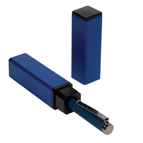 Ручка шар BV Venezia Pragmatico тубус пр 20-0384/013 1мм син корпус синий тубус син