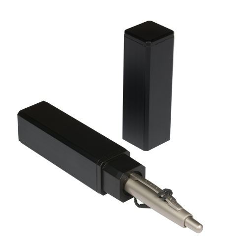 Ручка шар авто BV San Remo тубус пр 20-0249/193 1мм син корпус шамп тубус чер