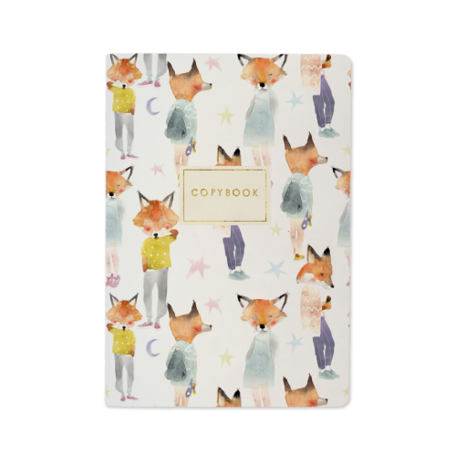 Тетрадь А5 40л Лисы 7-40-117 Bruno Visconti