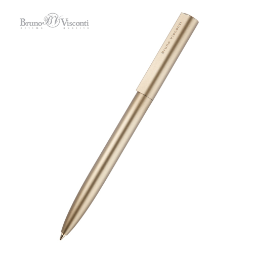 Ручка шар поворот BV Torino 20-0382/07 1мм син корпус шампань