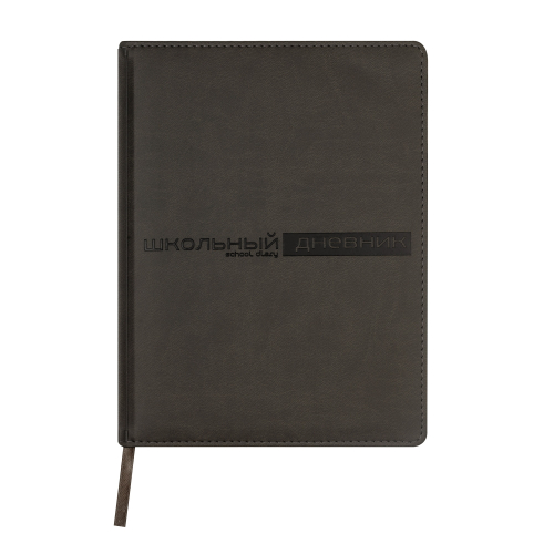 Дневник к/з однот VELVET серый 10-070/01 Альт