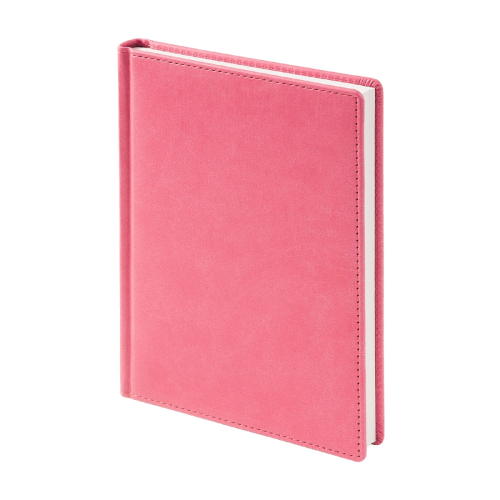 Ежедневник А5 к/з 136л Альт Velvet розовый 3-115/20