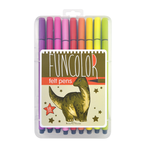 Фломастеры 18цв BV 32-0049 Funcolor треуг пласт фут