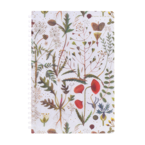 Тетрадь А5 пл/о 60л спираль силик Луговые травы 7-60-1268/12 BV