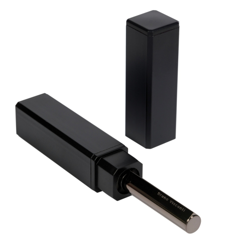 Ручка шар поворот BV Torino тубус 20-0382/083 1мм син корпус ворон ст тубус пр черн