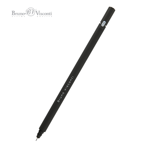 Ручка гел черн 0,28мм BV 20-0397 Super Slim Black