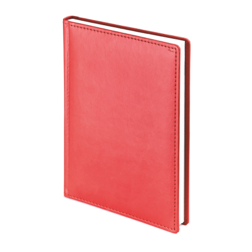 Ежедневник А4 к/з 136л Альт Velvet 3-116/10 красный (Р?)