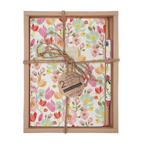 Набор подарочный BV Летний сад 2 тетради и ручка 7-40-001/166-3
