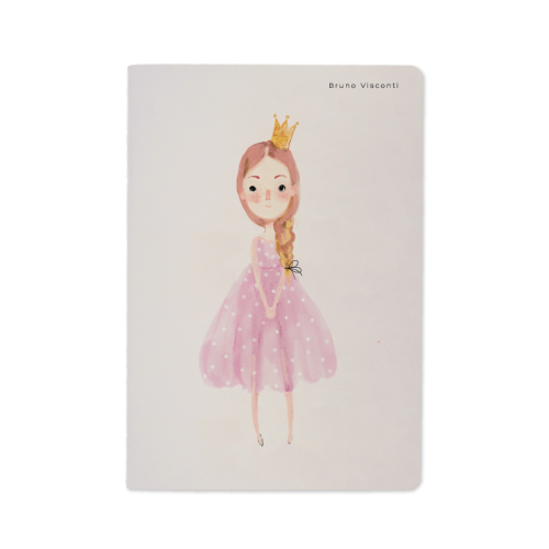 Тетрадь А5 40л Я просто принцесса 7-40-001/91 Bruno Visconti