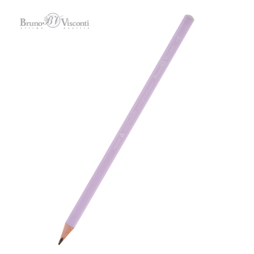 Карандаш офис ч/г BV Graphix 21-0045/05 Zefir нежно-сирен трехгран /50шт./