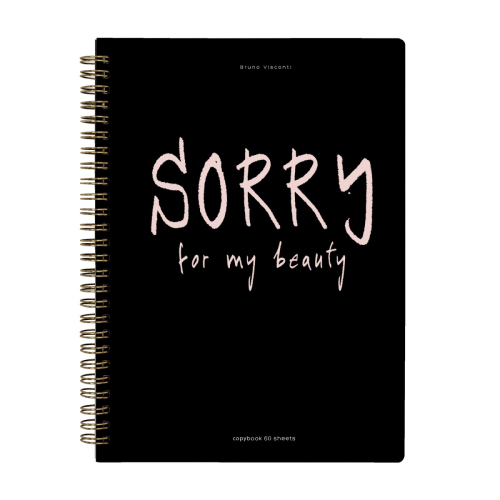 Тетрадь А4 т/о 60л спираль Sorry 7-60-007/04 Bruno Visconti