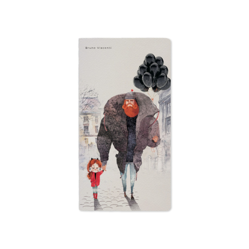 Записная книжка А6 м/о 32л BV Smart Daddy Линейка 7-30-002/08