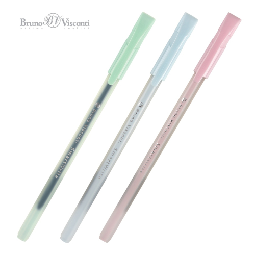 Ручка шар однораз BV Smartwrite Zefir 20-0328/03 0,5мм син