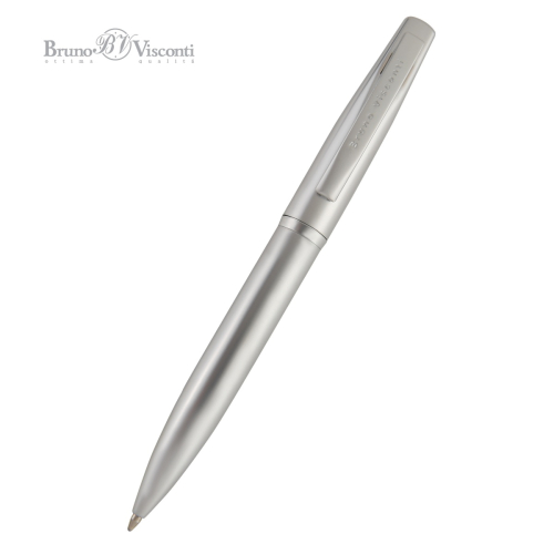 Ручка шар поворот BV Portofino 20-0251/06 1мм син корпус серебр