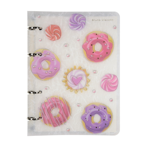 Тетрадь на кольцах пл 80л BV Сладкое настроение 7-80-633