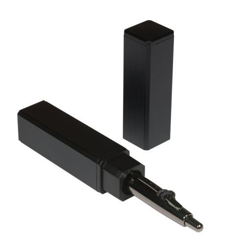 Ручка шар авто BV San Remo тубус пр 20-0249/203 1мм син корпус ворон ст тубус черн