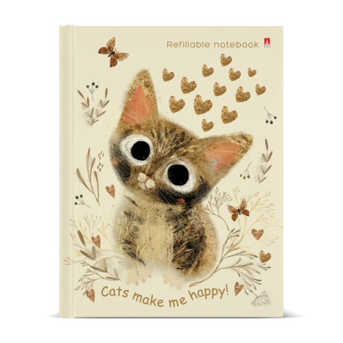 Тетрадь на кольцах 80л Альт Любовь как она есть 7-80-081/22