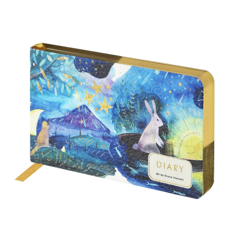 Еженедельник А6 к/з фотопеч гориз 80л BV Сон золот обрез 3-741/06