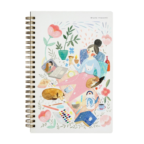 Тетрадь А5 т/о 60л спираль Relax As Russians 7-60-201/08 BV тон бл