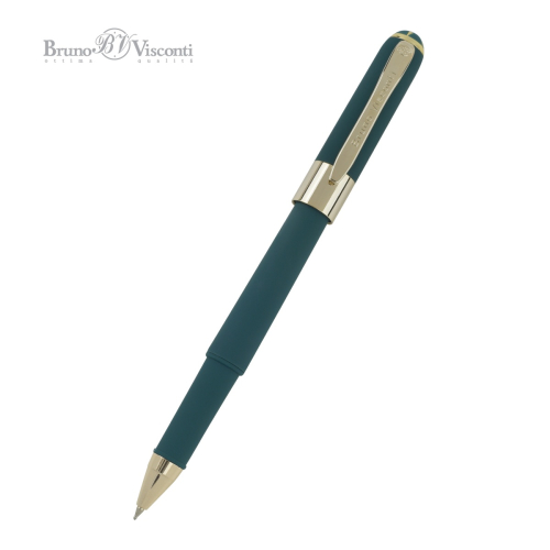 Ручка шар BV Monaco 20-0125/03 0.5мм син зеленый корпус