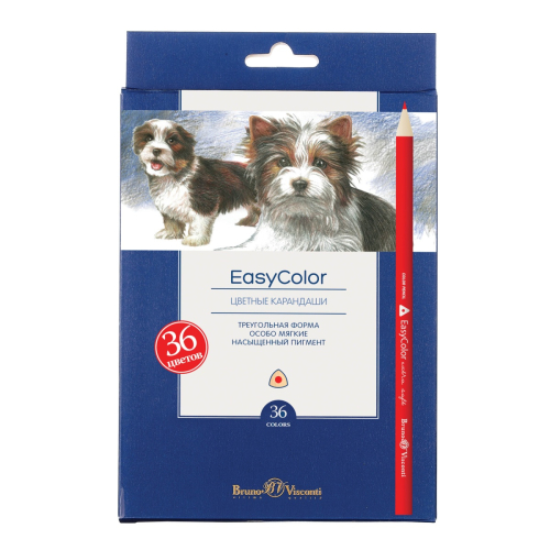 Набор карандашей 36цв 2кат BV 30-0033 Easycolor (Р?)