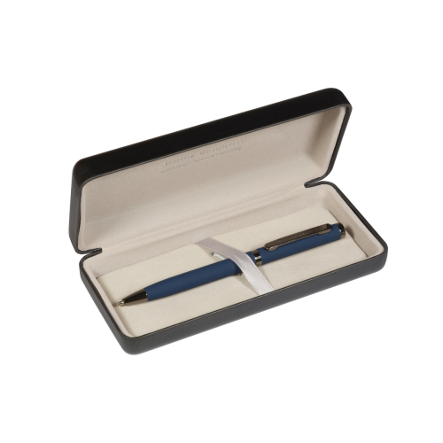 Ручка шар поворот BV Firenze футляр 20-0299-14 1мм син корпус син футляр к/з черн