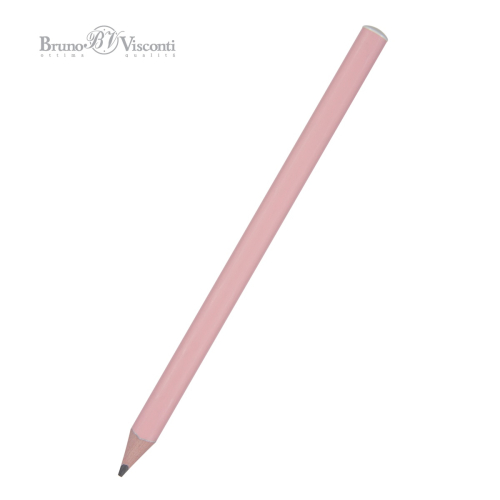Карандаш ч/г BV Happy Graphix jumbo 21-0065/02 зефирный розовый 4В