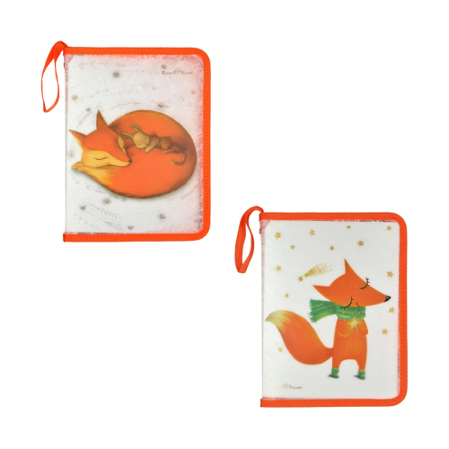 Папка для тетрадей А5 круг 1отд Альт 14-031/03 Волшебные лисы