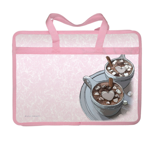 Папка с ручками А4 Альт 14-034/06 Кофемания Горячий Шоколад