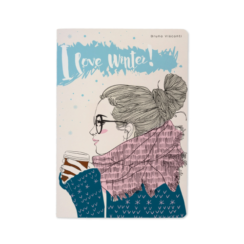 Тетрадь А5 40л Coffee In Winter 7-40-001/112 Bruno Viscont (Р?)