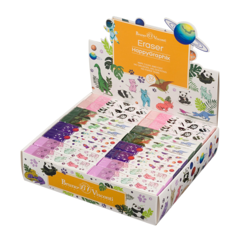 Ластик BV 42-0011 HappyGraphix Fun