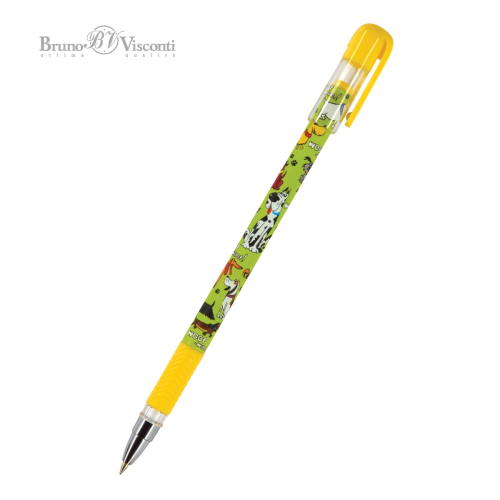 Ручка шар BV MagicWrite Собачья площадка 20-0240/09 0,5мм син