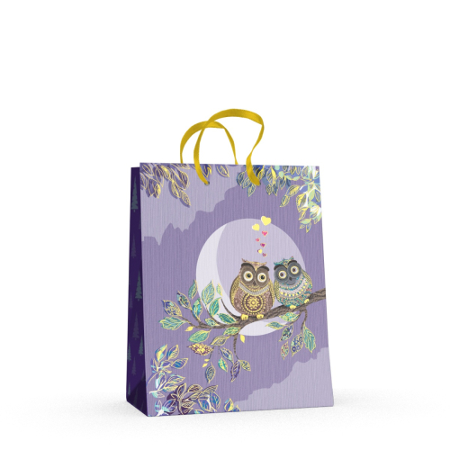 Пакет бумажный 17,8*22,5*10,2 2-131/2 Альт Совы
