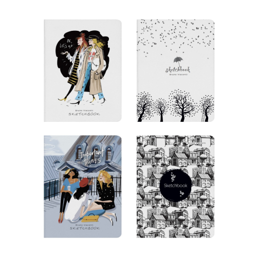 Скетчбук 128*172 112л книж пер 3-556 Альт