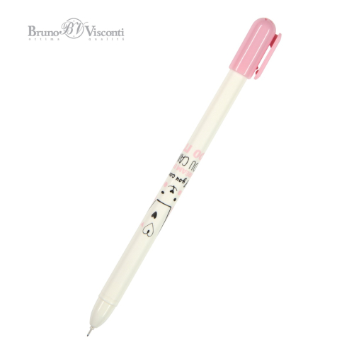 Ручка гел BV 20-0292/07 CoolWrite Зайчик 0.38мм син