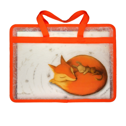 Папка с ручками А4 Альт 14-034/03 Волшебные лисы