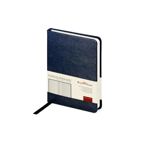 Ежедневник А6 100л BV MEGAPOLIS 3-283/02 черный