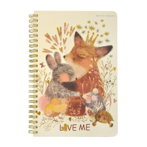 Тетрадь А5 т/о 60л спираль Любовь как она есть 7-60-201/21 Альт