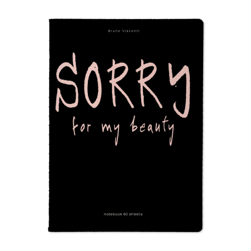 Тетрадь А4 60л Sorry 7-60-001/21 Bruno Visconti кл тон бл
