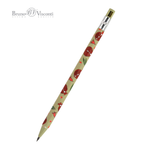 Карандаш мех цанговый рис 2мм BV FunGraphix Гранат 21-0041/15 с точилкой НЕ ЗАКАЗ