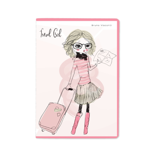 Тетрадь А5 40л Travel Girl 7-40-001/105 Bruno Visconti (Н?) (Р?)