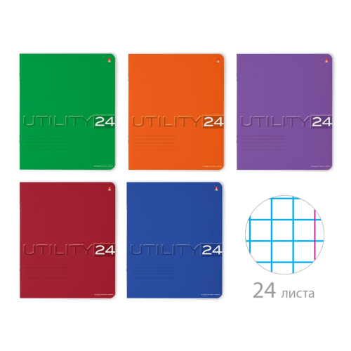 Тетрадь 24л кл однот UTILITY 4-24-227/1 Альт